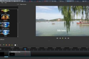 how to add text in openshot